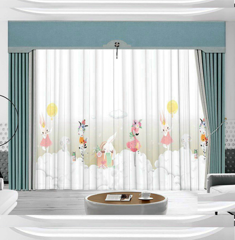 Màn Voan In Hình Sang Trọng